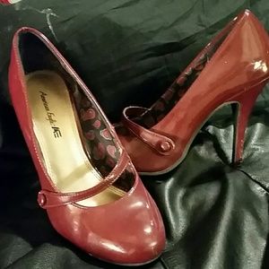 Maroon American Eagle heels